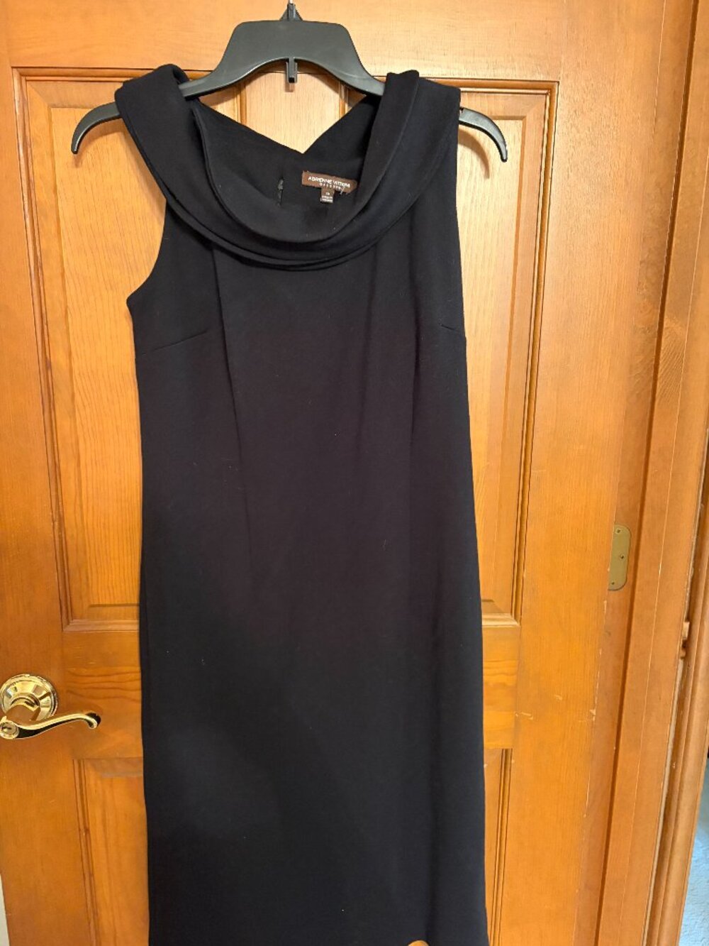 ADRIANNA PAPELL Professional Black Dress